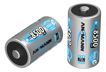 Uzlādējamās baterijas Ansmann, 2 gab.