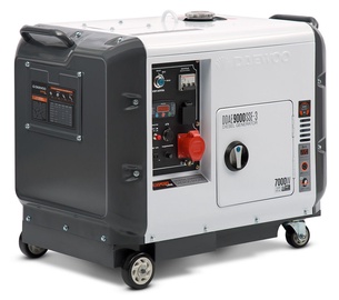 Daewoo DDAE 9000SSE-3 Diesel Generator White/Grey