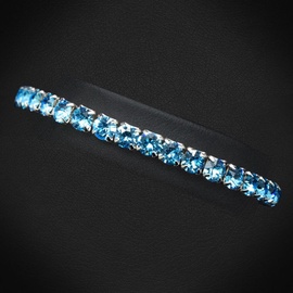 Diamond Sky Bracelet Arabica III Aquamarine With Swarovski Crystals