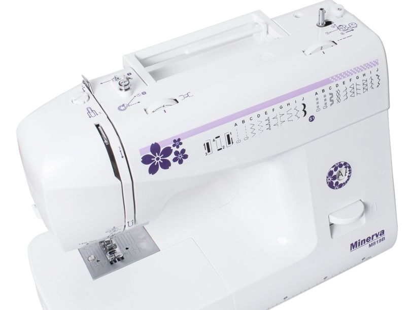 Šujmašīna Minerva M819B, elektromehānisks