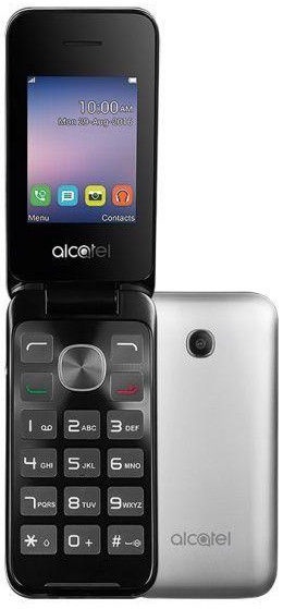 Mobilusis telefonas Alcatel 2051D, sidabro, 8MB/8MB