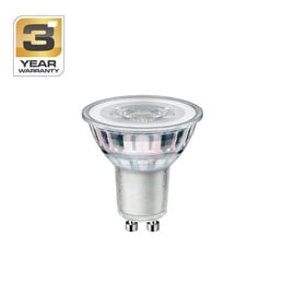 Лампочка Standart LED, теплый белый, GU10, 5.5 Вт, 460 лм