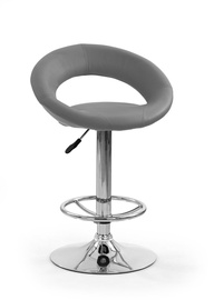 Bāra krēsls H15 V-CH-H/15-POPIEL, pelēka, 54 cm x 46 cm x 80 - 102 cm