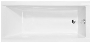 Vanna Besco Modern Slim 150, 1500 mm x 700 mm x 390 mm, taisnstūra