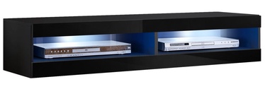 TV-laud ASM RTV Fly 34 Black, 1600x400x300 mm