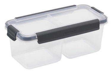 Plast Team Copenhagen Food Storage Box 22x10x8.5cm 0.96l Grey
