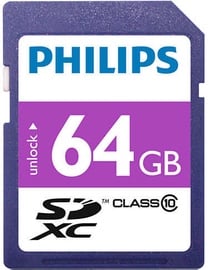 Philips 64GB SDXC UHS-I Class 10 FM64SD55B