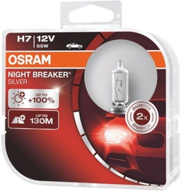 Osram Night Breaker Silver H7 55W 12V Duo