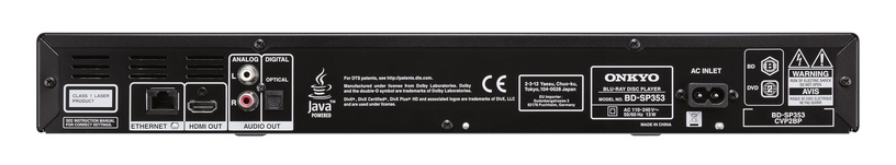 Blu-Ray atskaņotājs Onkyo BD-SP353S