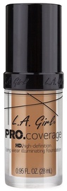 Tonālais krēms L.A. Girl HD Pro Coverage Beigeeee, 28 ml