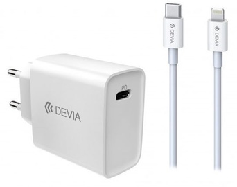 Зарядное устройство для телефона Devia, USB Type C/AC/DC