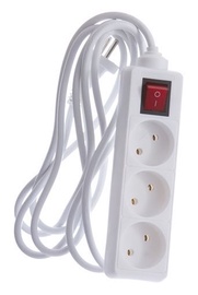 Okko Power Strip 3 Outlet 250V 10A 3m