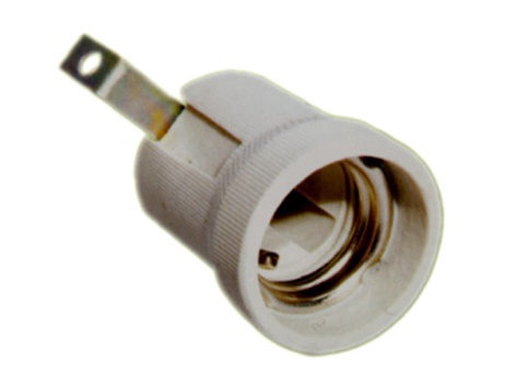 Lampas ligzda Verners Bulb Socket E27 Ceramic