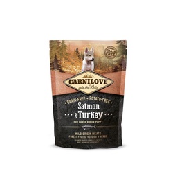 Sausā suņu barība Carnilove Puppy, lasis, 1.5 kg