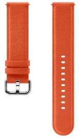 Siksna Samsung Galaxy Watch Active2 Leather, oranža