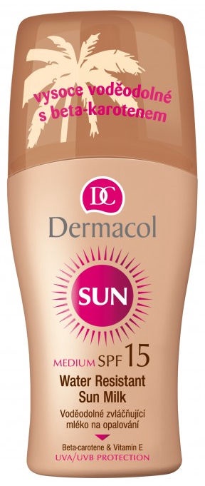 Спрей-усилитель загара Dermacol Sun Milk SPF15, 200 мл