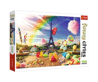 Puzle Trefl Funny Cities 10597t, 1000 gab.