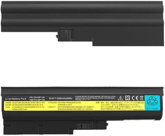 Qoltec Long Life Notebook Battery For Lenovo R500/R60 4400mAh