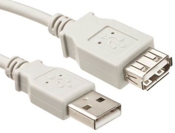 Провод Acc USB 2.0 male, USB 2.0 A female, 1.8 м