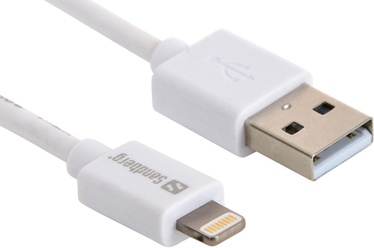 Juhe Sandberg USB to Apple Lightning USB, Apple Lightning, 1 m, valge