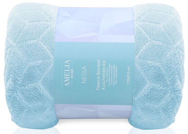 AmeliaHome Nessa Fleece Blanket Baby Blue 150x200cm