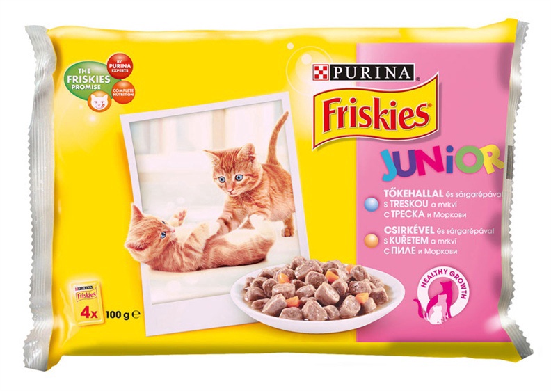 Šlapias kačių maistas Friskies, 0.4 kg