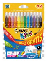 FLOMASTERI 920294 10+2 gab. (BIC)