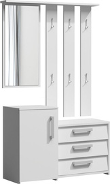 Top E Shop Paris Hall Unit Set White