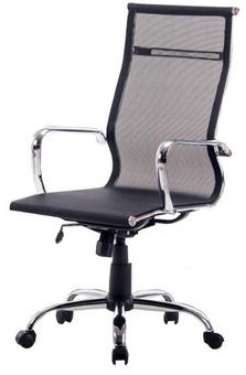 Kėdė Kalinda, 63 x 49 x 107.5 - 118 cm, juoda
