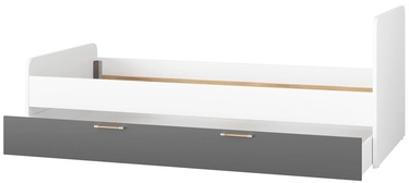Vaikiška lova Signal Meble Picolo 11/13 White/Grey, 211x174 cm