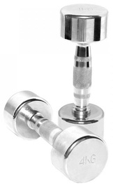 TKO Chrome Plated Beauty Bells Silver 2x4kg