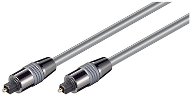 Laidas Goobay Toslink 6mm Audio Cable Toslink, Toslink, 1 m, pilka