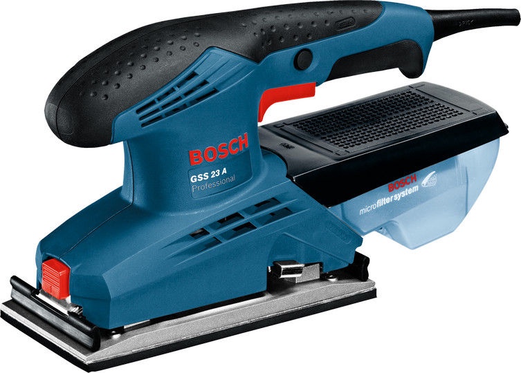 Виброшлифовальная машина Bosch GSS 23 A, 1.7 кг, 190 Вт