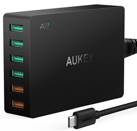 Aukey 6-Port USB Charging Station with Quick Charge 3.0