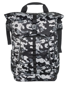 Hama Roll-Top 15.6" Laptop Backpack Camouflage/Grey