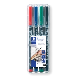 Marker Lumocolor S 0,4mm 4tk Staedtler