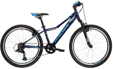 Велосипед Kross Hexagon JR 1.0, синий, 24″