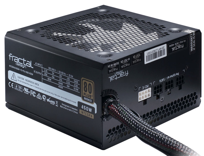 Блок питания Fractal Design FD-PSU-IN3B-450W-EU 450 Вт, 12 см