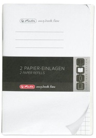 Тетрадь Herlitz Refill Flex, в клеточку, A6, 80 листов