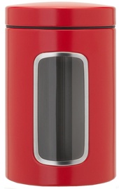 Brabantia Window Canister 1.4l Passion Red