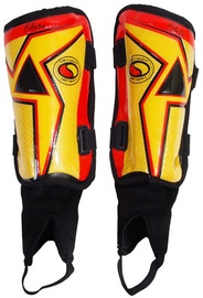 Kilp SMJ Electra Senior Shin Guards Yellow Red Black