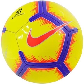 Nike La Liga Pitch Football FA18 710 Yellow/Purple/Red 4