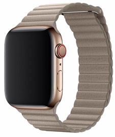 Devia Elegant Leather Loop For Apple Watch 40mm Grey