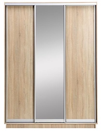 Garant-NV Wardrobe w/ 3 Sliding Doors & 2 Drawers 200x240x60cm Sonoma Oak