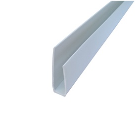 Отделочная полоска PL 01 Plastic Paneling Star/End Strip 2.7m White