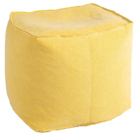 Pufs Home4you Jute Yellow, 55x55x45 cm