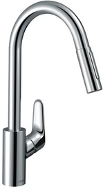 Смеситель для раковины Hansgrohe, хромовый