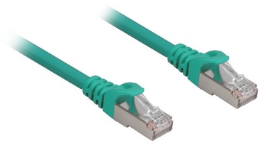 Sharkoon RJ45 CAT.6a SFTP LSOH Network Cable 5m Green