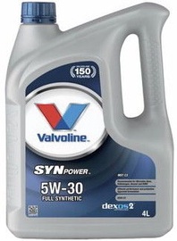 Машинное масло Valvoline 5W - 30, синтетический, для легкового автомобиля, 4 л