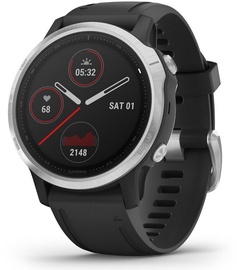 Garmin Fenix 6S Silver with Black Band (pažeista pakuotė)